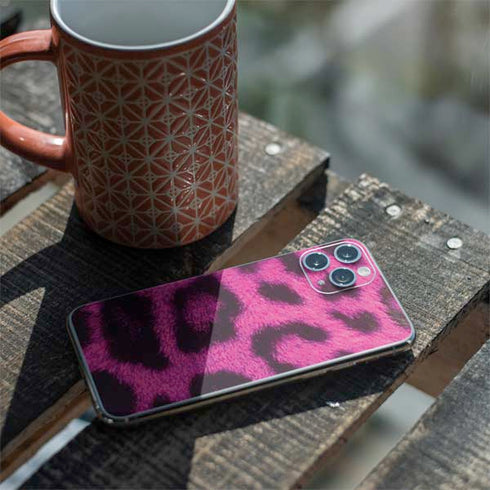 Pink Leopard Spots iPhone 11 Pro Skin